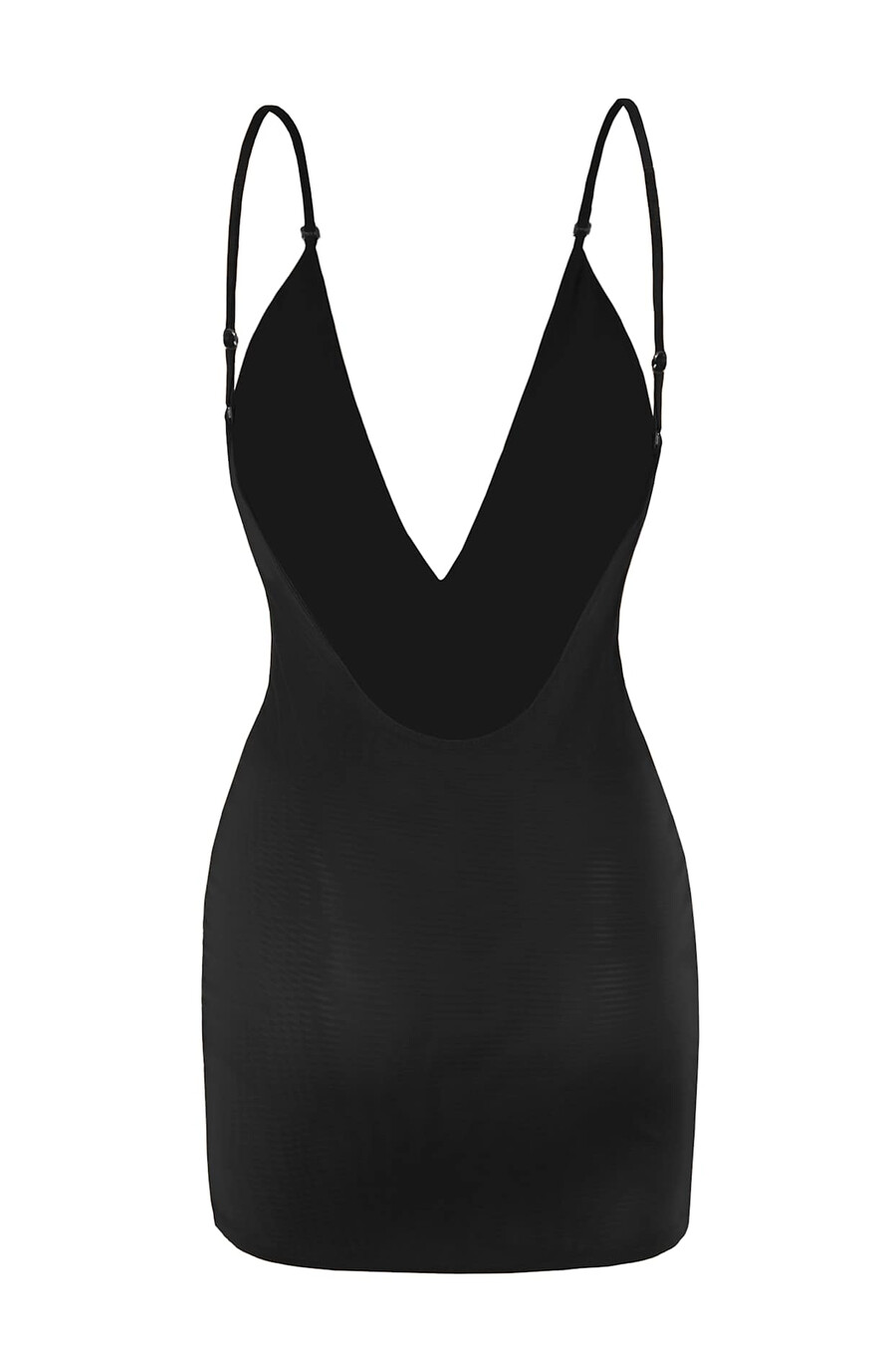 Černé minišaty intimates soft mesh multiway