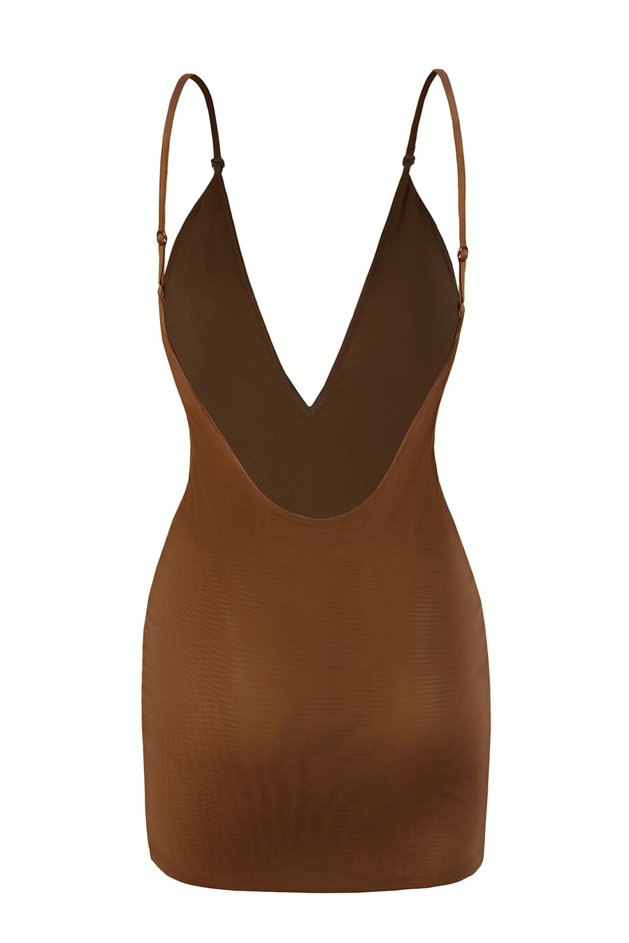 kaštanové minišaty intimates soft mesh multiway